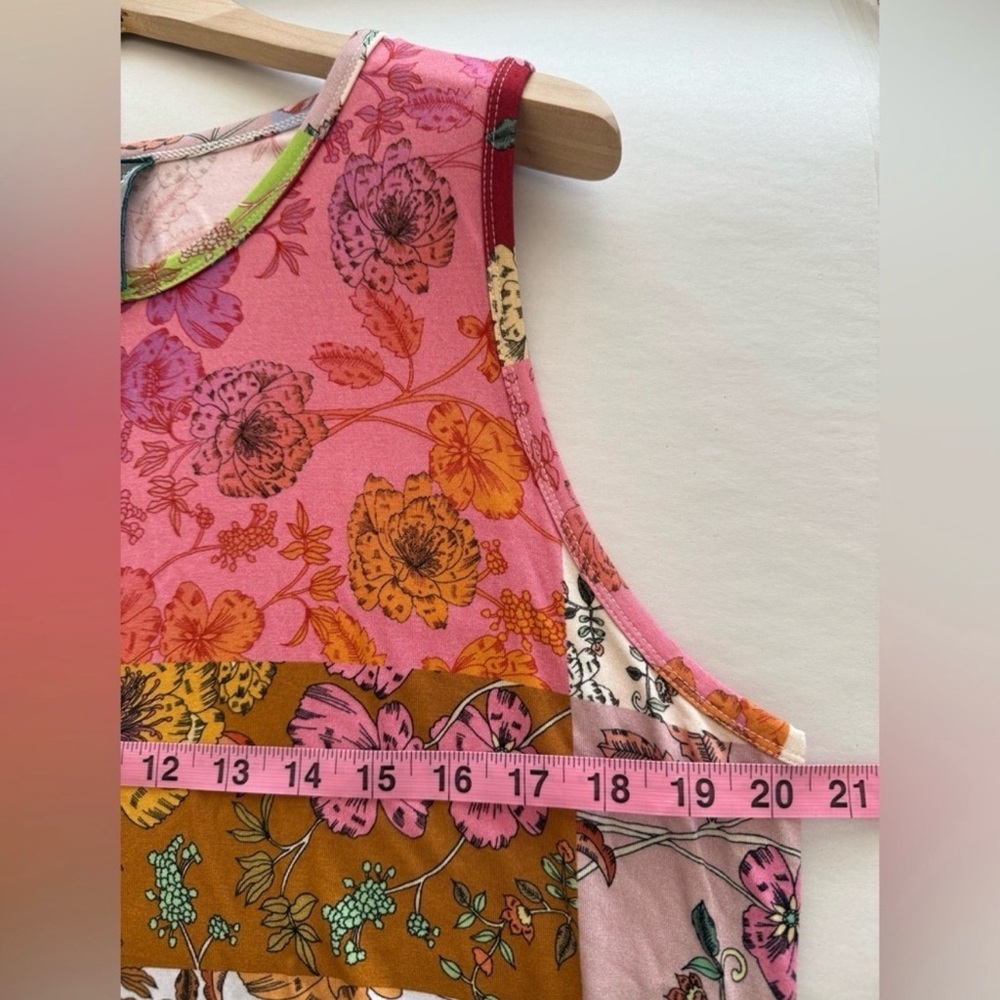 NEW w/ Tags Johnny Was Cosmo Easy Fit Tea Length Dress Size XL - Picture 8 of 10